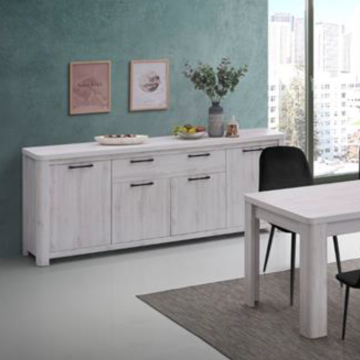 Buffet 4 portes 1 tiroirs Olivos - Le Dépôt Bailleul