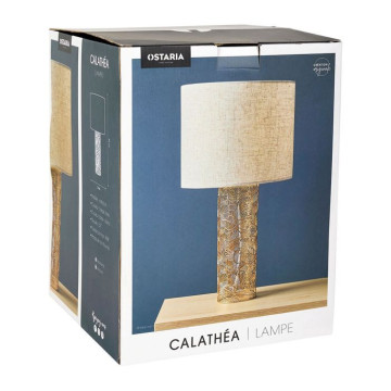 Lampe métal doré ajouré Calathéa Ostaria - Le Dépôt Bailleul