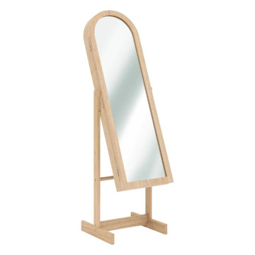 Armoire à bijoux bois Soleya avec miroir Atmosphera - Le Dépôt Bailleul