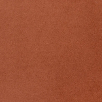 Pouf en velours 40 cm coloris ambre Noa Atmosphera - Le Dépôt Bailleul