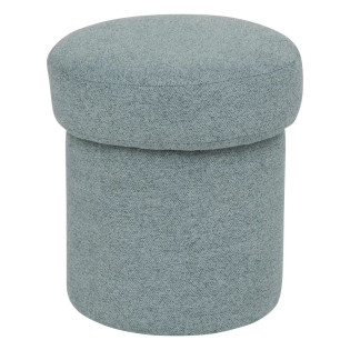 Pouf en tissu 40 cm céladon...