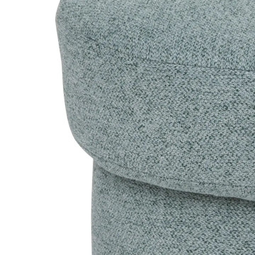 Pouf en tissu 40 cm céladon Kita Atmosphera - Le Dépôt Bailleul