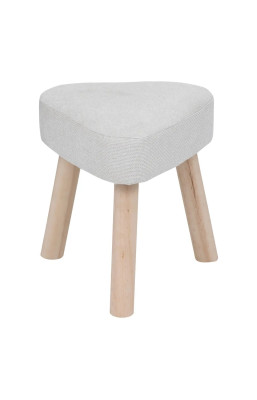 Tabouret 36 cm Thena ivoire...