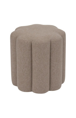 Pouf 40 cm Floral beige...
