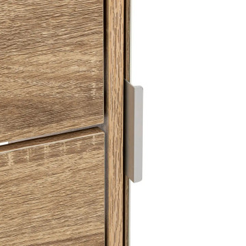 Range chaussures 4 abattants + miroir naturel 5five - Le Dépôt Bailleul