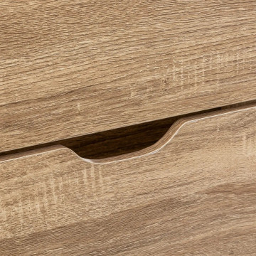 Range chaussures 4 abattants + miroir naturel 5five - Le Dépôt Bailleul