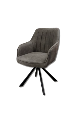 Chaise rotative Xara gris...