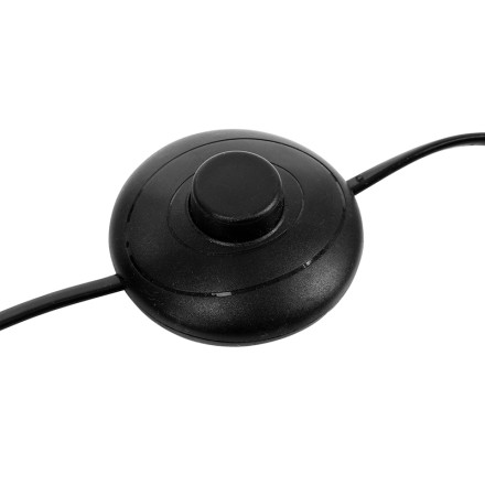 Lampadaire droit Taïs 143 cm métal noir Atmosphera - Le Dépôt Bailleul