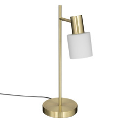 Lampe à poser Taïs 45 cm métal doré Atmosphera - Le Dépôt Bailleul