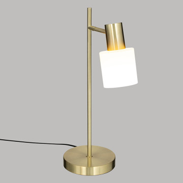 Lampe à poser Taïs 45 cm métal doré Atmosphera - Le Dépôt Bailleul