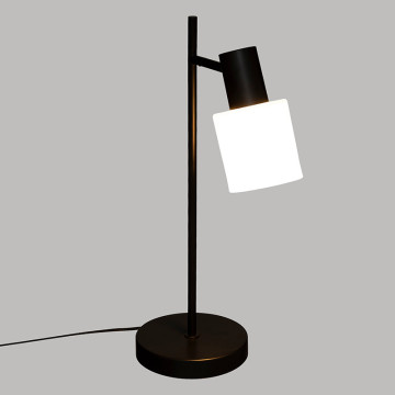 Lampe à poser Taïs 45 cm métal noir Atmosphera - Le Dépôt Bailleul
