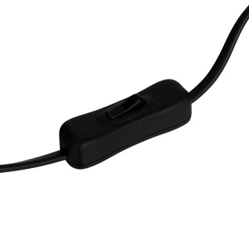 Lampe à poser Taïs 45 cm métal noir Atmosphera - Le Dépôt Bailleul