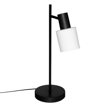 Lampe à poser Taïs 45 cm métal noir Atmosphera - Le Dépôt Bailleul