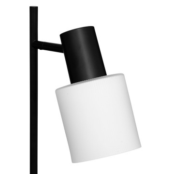 Lampe à poser Taïs 45 cm métal noir Atmosphera - Le Dépôt Bailleul