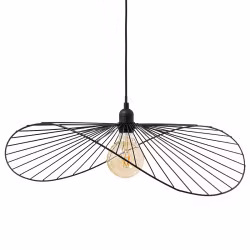 Suspension métal 58 cm noir Adelia Atmosphera - Le Dépôt Bailleul