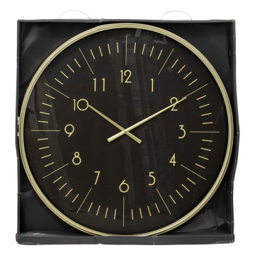 Horloge 75 cm plastique Alfie dorée Atmosphera - Le Dépôt Bailleul