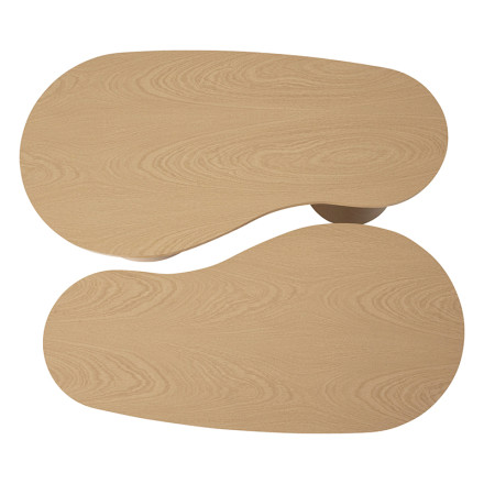 Lot de 2 tables basses gigognes Soleya Atmosphera - Le Dépôt Bailleul