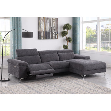 Canapé d'angle droit relax électrique D3133 - Le Dépôt Bailleul