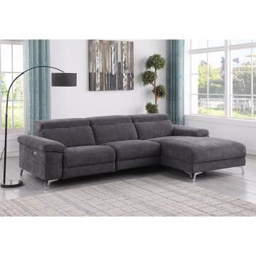 Canapé d'angle droit relax électrique D3133 - Le Dépôt Bailleul