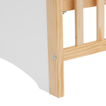 Lit bébé à barreaux Kima 60 x 120 cm Atmosphera - Le Dépôt Bailleul