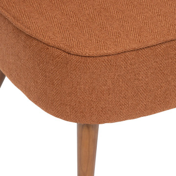 Fauteuil bas Gary ambre Atmosphera - Le Dépôt Bailleul