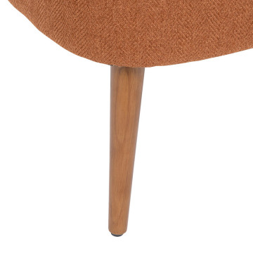 Fauteuil bas Gary ambre Atmosphera - Le Dépôt Bailleul