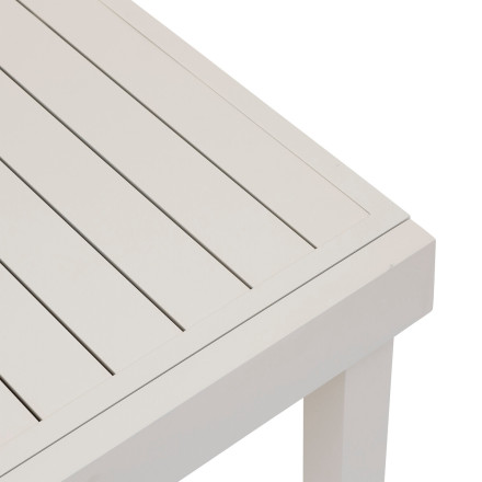 Table rectangulaire extensible Piazza 8 p. argile Hespéride - Dépôt Bailleul