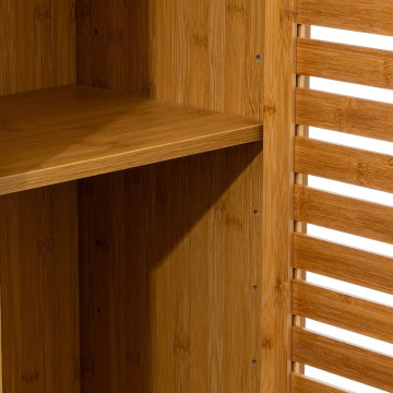 Meuble salle bain bambou Sicela - Le dépôt Bailleul