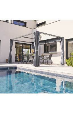 Tonnelle 4 x 3 m aluminium...