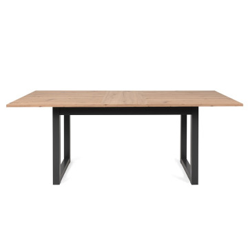 Table à manger extensible 120/160 cm Denver - Le Dépôt Bailleul