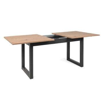 Table à manger extensible 120/160 cm Denver - Le Dépôt Bailleul