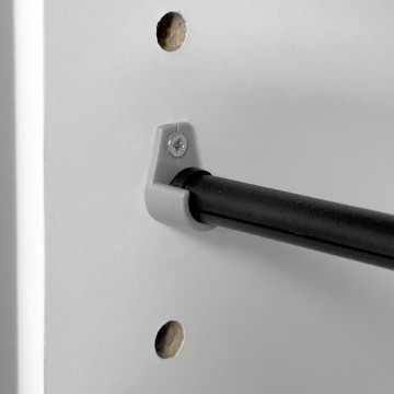 Meuble à chaussures 1 porte Satos blanc - Le Dépôt Bailleul