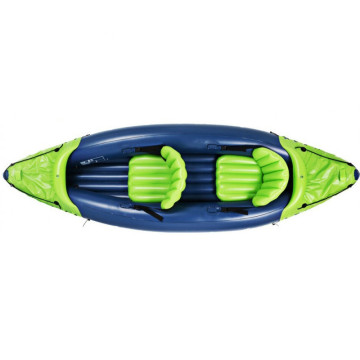 Kayak gonflable 308 cm Cruiser X2 bleu/vert - Le Dépôt Bailleul