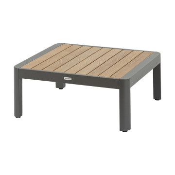 Salon de jardin d'angle Paradize graphite Hespéride - Le Dépôt Bailleul