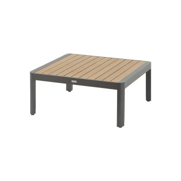 Salon de jardin d'angle Paradize graphite Hespéride - Le Dépôt Bailleul