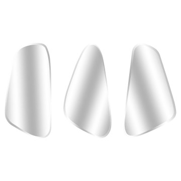 Lot de 3 miroirs organiques Aidan Atmosphera - Le Dépôt Bailleul