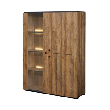 Salle à manger Stone coloris chêne denver - Le Dépôt Bailleul