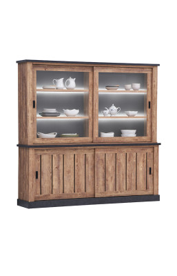 Vaisselier 2 + 2 portes...