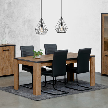 Table à manger fixe 180 cm Emie - Le Dépôt Bailleul