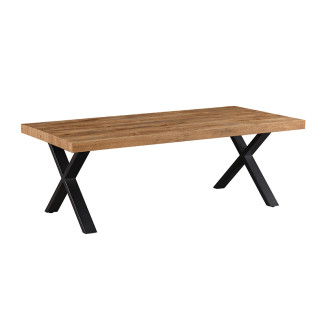 Table basse 130 cm pieds X...