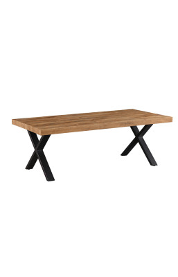 Table basse 130 cm pieds X...