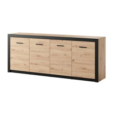 Salle à manger Brussel coloris chêne artisan - Le Dépôt Bailleul