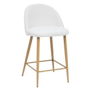 Tabouret de bar blanc...