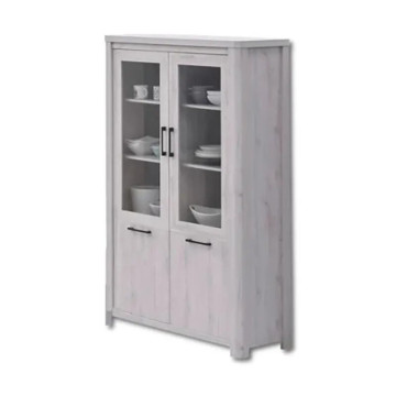 Salle à manger Olivos coloris gris Rome Whitewash - Le Dépôt Bailleul