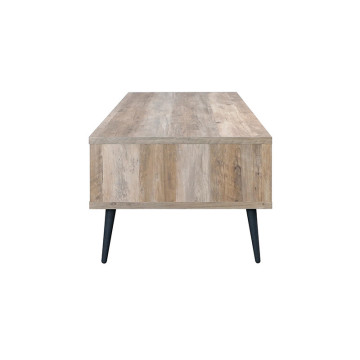 Table basse 1 tiroir 2 niches Scott - Le Dépôt Bailleul