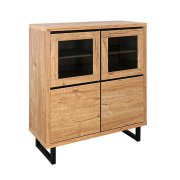 Vitrine petit modèle 2 + 2 portes Sully - Le Dépôt Bailleul