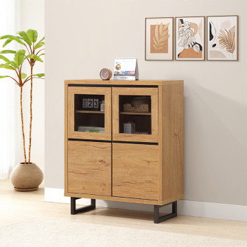 Vitrine petit modèle 2 + 2 portes Sully - Le Dépôt Bailleul