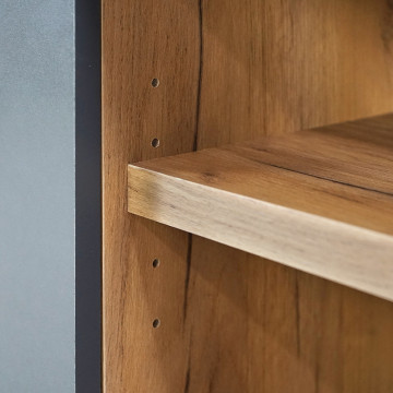 Meuble TV 2 portes 2 niches Harry - Le Dépôt Bailleul