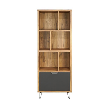 Bibliothèque 6 niches 1 porte Harry - Le Dépôt Bailleul