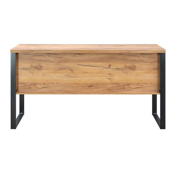 Buffet 2 portes 3 tiroirs pieds métal Ron - Le Dépôt Bailleul